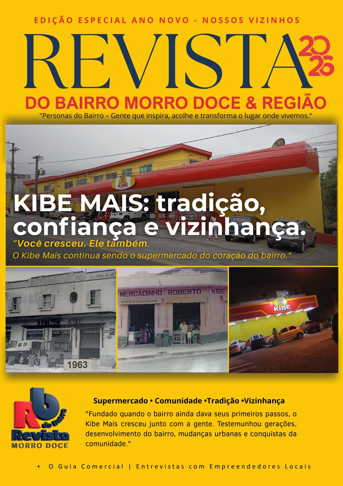 Capa de REVISTA DO BAIRRO JAN 26